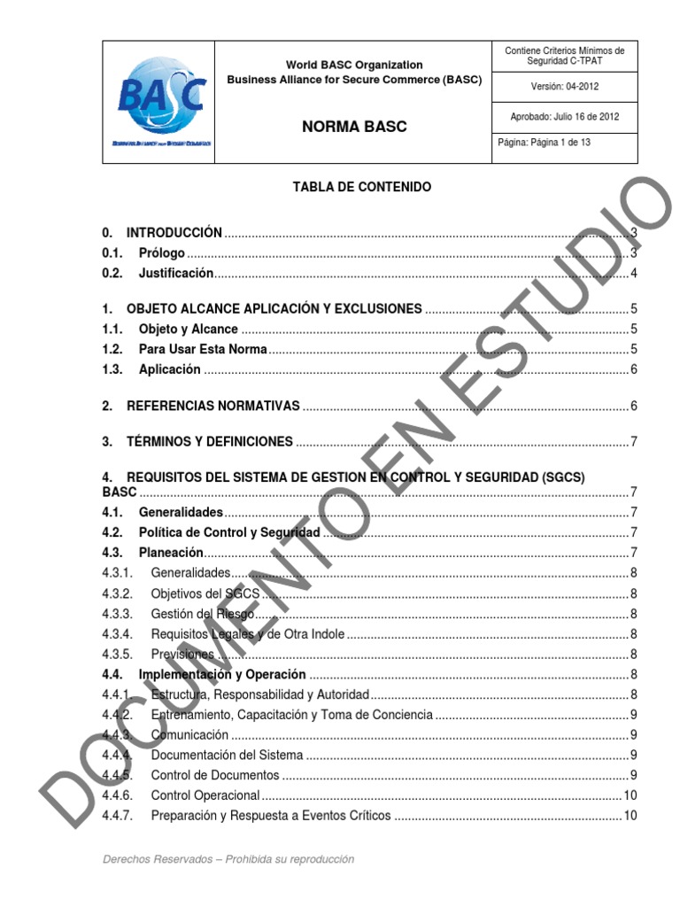 criterios-m-nimos-de-seguridad-basc-4-pdf-la-seguridad-planificaci-n