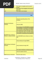 BSC6900 Commissioning Checklist