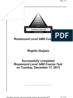 Rosemount Level 3490 Course Test: Rogelio Quijano