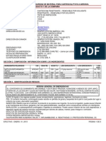 MSDS Liquido Penetrante