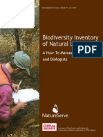 Biodiversity Inventory of Natural Landscapes Natureserve