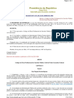 DECRETO 1.171 JUNHO 1994 CÓDIGO DE ÉTICA PROFISSIONAL