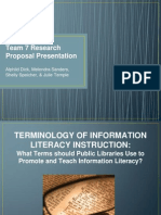 Team 7 Research Proposal Presentation