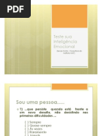 Teste sua Inteligência Emocional