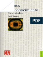 Ricoeur Paul - Caminos-Del-Reconocimiento (Ocr) PDF