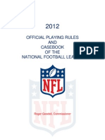 2012 - Rule Book