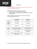 Download Topic 9 Plants Notes and Work Sheets by bsmith_983738 SN215159803 doc pdf