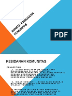 Konsep Kebidanan Komunitas