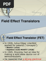 Field Effect Transistors