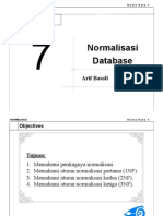 T07 - Normalisasi Database