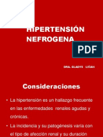 hipertensión  nefrogena
