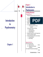 Psychrometric Fundamentals