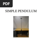 Simple Pendulum