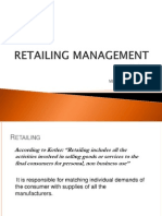 Retailing  management