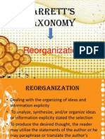 Barrett's Taxonomy: Reorganization