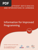 Download Micronutrient Deficiencies and Interventions in Cambodia -Information by Joel Conkle SN2151771 doc pdf