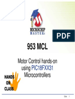 953MCL Motor Control Hands-On Using PIC18FXX31 Microcontrollers