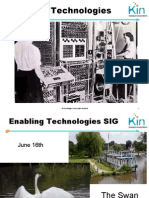 Enabling Technologies SIG June16 2009
