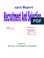 Project Report: Jiwaji University Gwalior