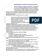 Necesitatea Şi Rolul Analizei Financiare Ca Metodă de Cunoaştere În Procesul Decizional