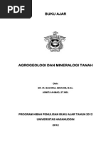 Download Buku Ajar Agrogeologi Dan Mineralogi Tanah by Indah Amalia Sasmita SN215188429 doc pdf
