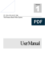 User Manual: Tifa Finance Back Office System