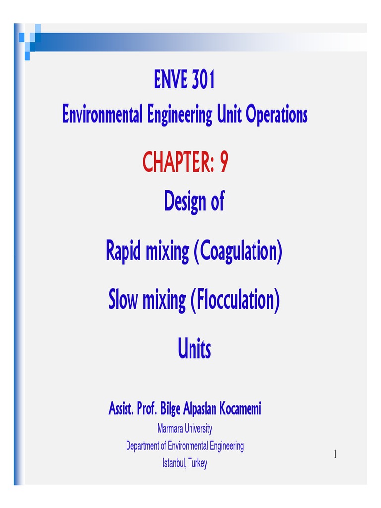 Water Treatment PDF Chemical Engineering Mechanical Engineering