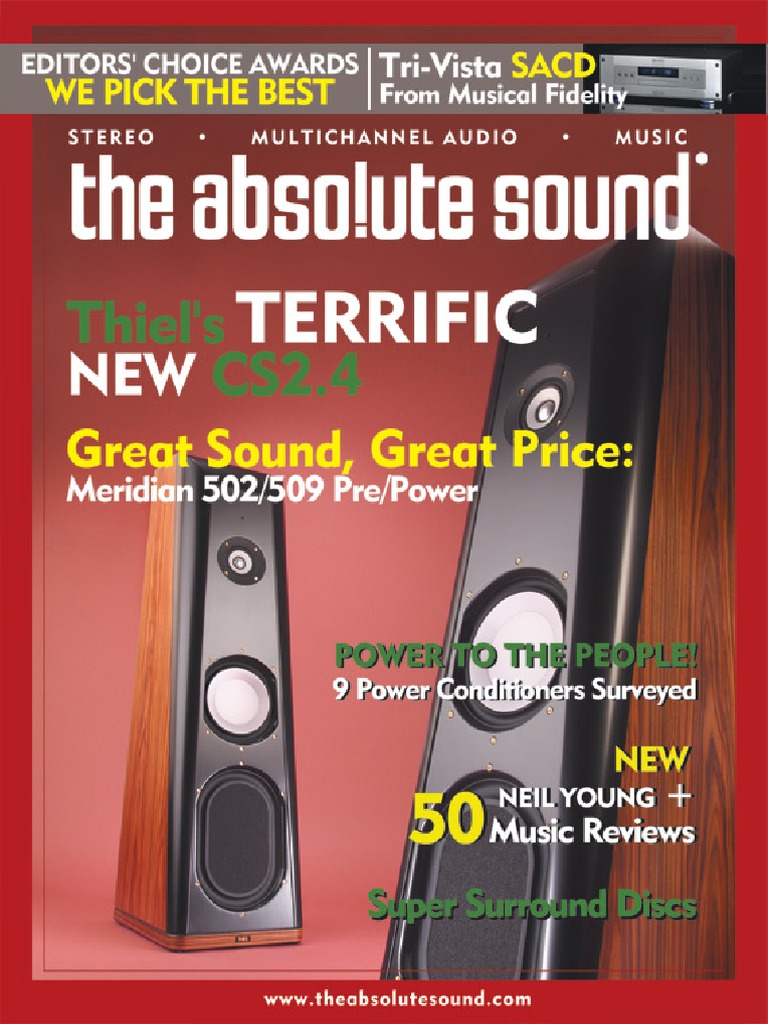 The Absolute Sound 2003 10-11 | PDF | Loudspeaker | Sound Technology