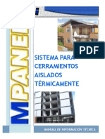 Mpanel® Manual de Información Técnica