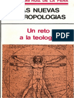 Ruiz de La Pena, Juan Luis - Las Nuevas Antropologias