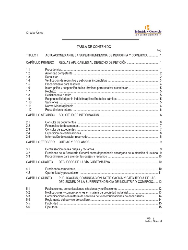 Circular Unica Cce