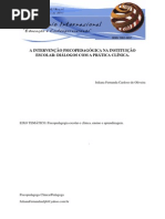 A Intervencao Psicopedagogica Na Instituicao Escolar