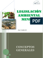 Diapositivas Sesión 21 Legislación Ambiental Minera