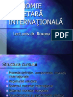 Economie Monetara Internationala