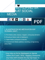 G4 - Wikang Filipino Sa Media at Social Media