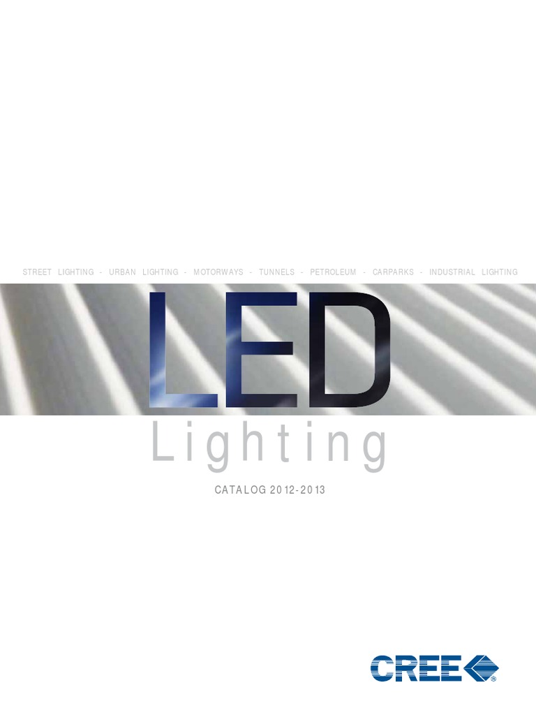 Catalog Cree Exterior | PDF | Light Emitting Diode | Lighting