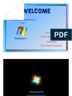 Starting With Windows 7