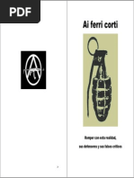Anonimo Ai Ferri Corti Cuad