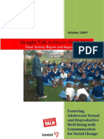 Straight Talk in Kisoro (2007-2009): Fostering Adolescent Sexual and Reproductive Well-being with Communication for Social Change