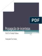 Propagação de Incertezas PDF