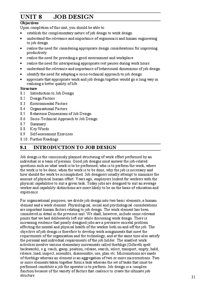 Job Description PDF Human Factors And Ergonomics Lighting