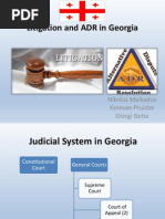 Litigation and ADR in Georgia