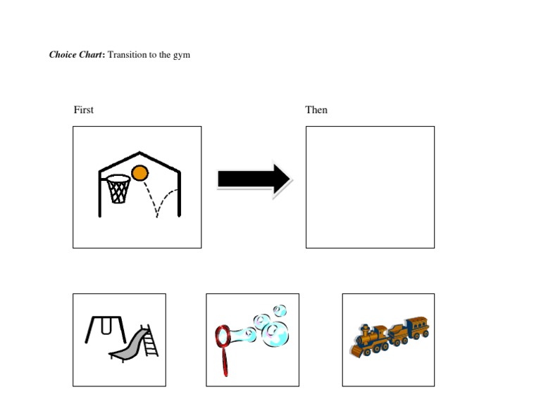 Gym Transition Choice Chart | PDF