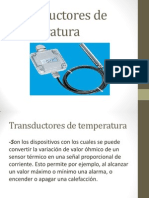 Transductores de Temperatura