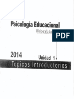 Psicología Educacional Unidad 1