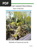 Download San Diego County Water Efficient Landscape Design Manual by U8x58 SN215237852 doc pdf