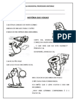 HISTORIA DAS VOGAIS E MATEMATICA PARA 1º ANO