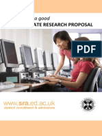 2009 Research Proposal Guide