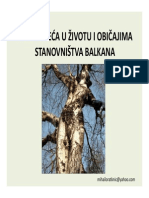 Kult Drveca U Zivotu Stanovnistva Balkana