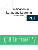 Gamification in Language Learning: Agnieszka Ścieszka